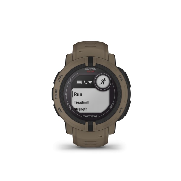 Montre Garmin Instinct 2, Solar Tactical Edition Coyote