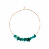 Boucles D'Oreilles Ginette NY LARGE JALA CHRYSOCOLLE HOOPS