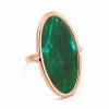 Bague Ginette NY ELLIPSE CHRYSOCOLLE RING