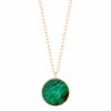 Collier Ginette NY JUMBO EVER CHRYSOCOLLE DISC ON CHAIN