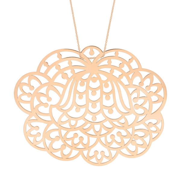 Collier Ginette NY JUMBO LOTUS