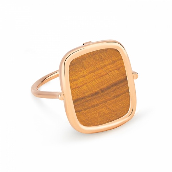 Bague Ginette NY TIGER EYE ANTIQUE RING