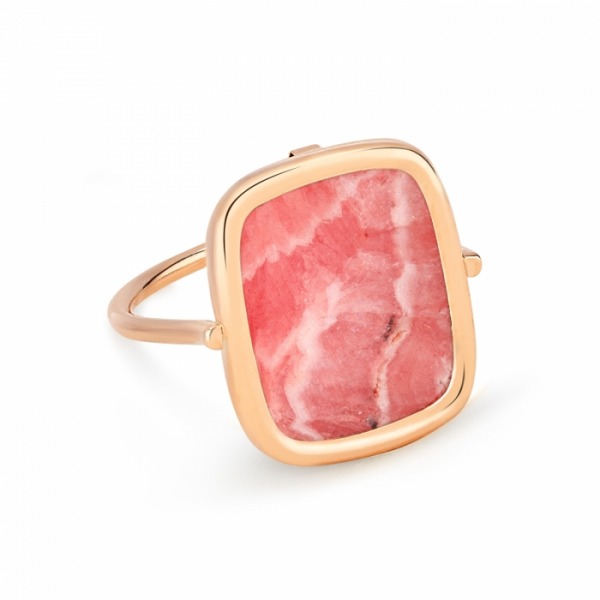 Bague Ginette NY RHODOCHROSITE ANTIQUE RING
