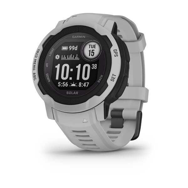 Montre Garmin Instinct 2, Solar Grise