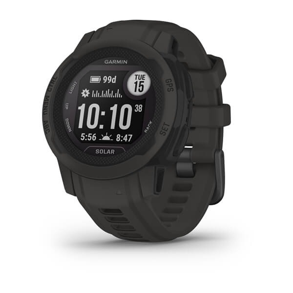 Montre Garmin Instinct 2S, Solar Graphite