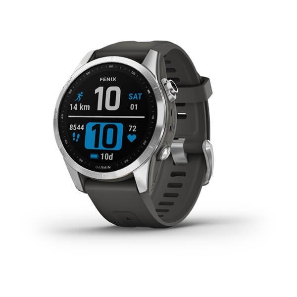 Montre Garmin Fenix 7S Silver Bracelet Gris