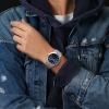 Montre Femme Breitling Chronomat Automatique 36mm Boîtier Acier Cadran Bleu