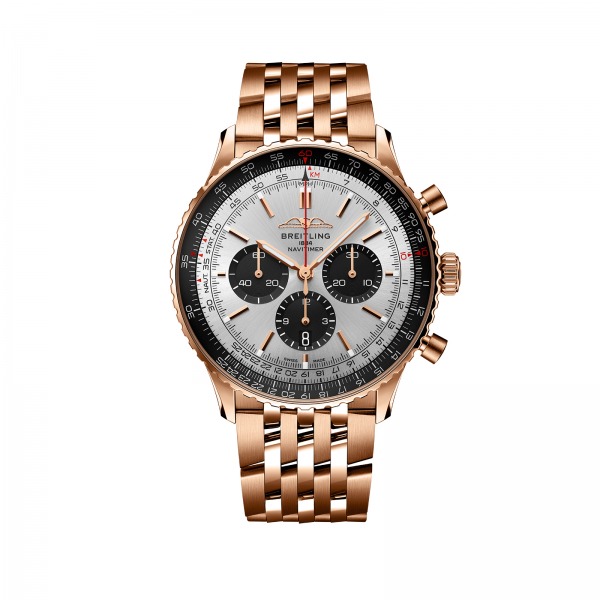 Montre Breitling Navitimer B01 Chronograph 46 Or Rouge