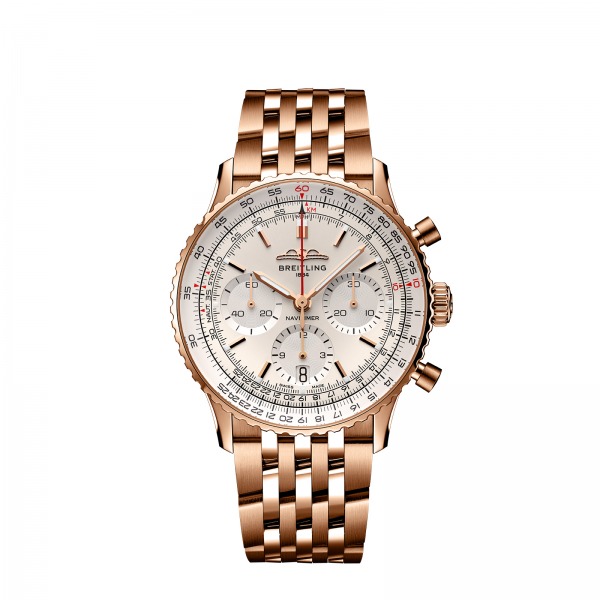 Montre Breitling Navitimer B01 Chronograph 41 Or Rouge