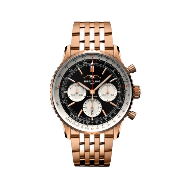 Montre Breitling Navitimer B01 Chronograph 43 Or Rouge