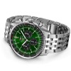 Montre Breitling Navitimer B01 Chronograph 46 Cadran Vert Bracelet Acier