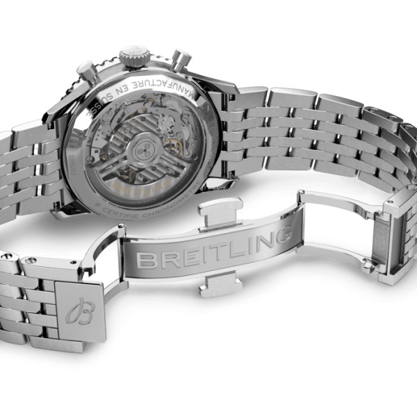 Montre Breitling Navitimer B01 Chronograph 41 Cadran Vert Bracelet Acier