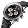 Montre Breitling Navitimer B01 Chronograph 43 Cadran Noir Bracelet Alligator