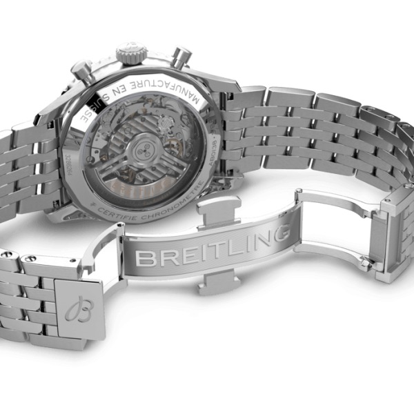 Montre Breitling Navitimer B01 Chronograph 43 Cadran Noir Bracelet Acier
