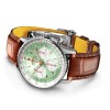 Montre Breitling Navitimer B01 Chronograph 41 Cadran Vert Bracelet Alligator