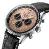 Montre Breitling Navitimer B01 Chronograph 43 Cadran Cuivre Bracelet Alligator