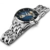 Montre Hamilton Jazzmaster Open Heart Auto Cadran Bleu Bracelet Acier