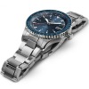 Montre Hamilton Khaki Aviation Converter Auto Cadran Bleu Chrono bracelet acier 42mm