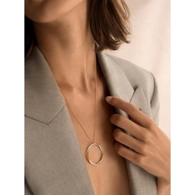 Collier Poiray Tresse Or Jaune & Or Blanc