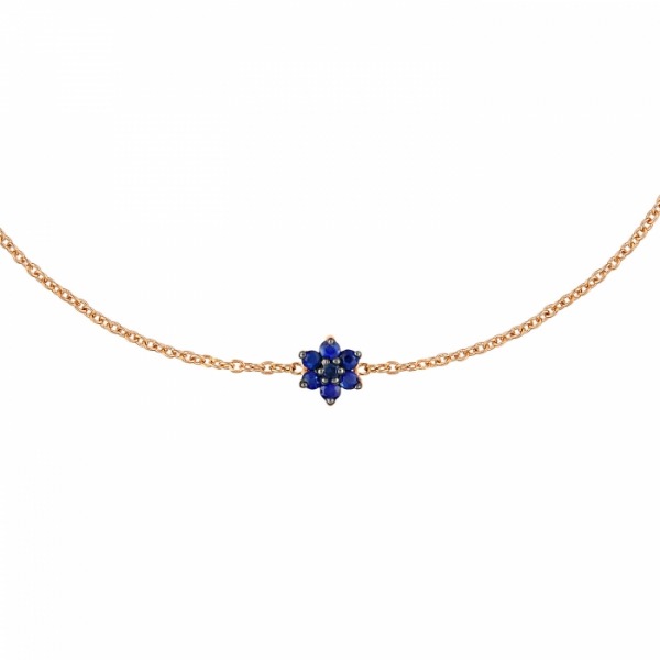 Bracelet Ginette NY MINI SAPPHIRE STAR BRACELET