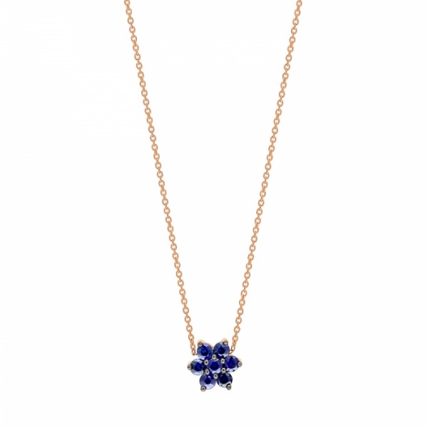 Collier Ginette NY SAPPHIRE STAR NECKLACE