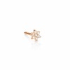 Boucle d'Oreilles Ginette NY SOLO MINI DIAMOND STAR STUDS