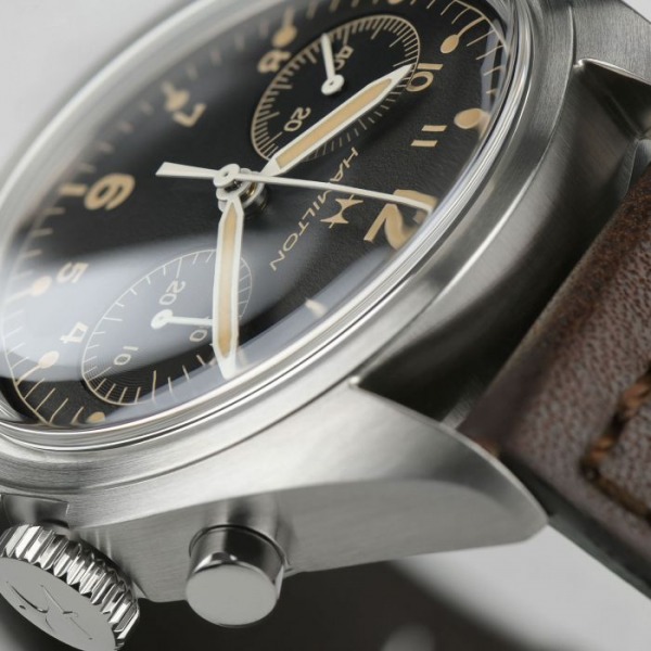 Montre Hamilton Khaki Aviation Pilot Pioneer Mechanical Chrono