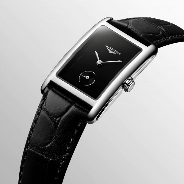 Montre Longines DolceVita Cadran Noir Laqué Poli