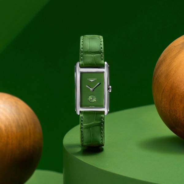 Montre Longines DolceVita Cadran Vert Laqué Poli