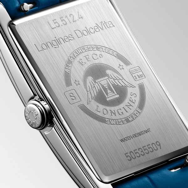 Montre Longines DolceVita Cadran Bleu Laqué Poli