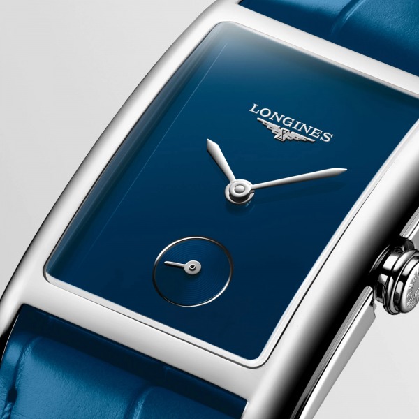 Montre Longines DolceVita Cadran Bleu Laqué Poli