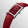 Montre Longines DolceVita Cadran Rouge Laqué Poli