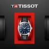 Montre Tissot Gentleman Powermatic 80 Silicium Bracelet Cuir