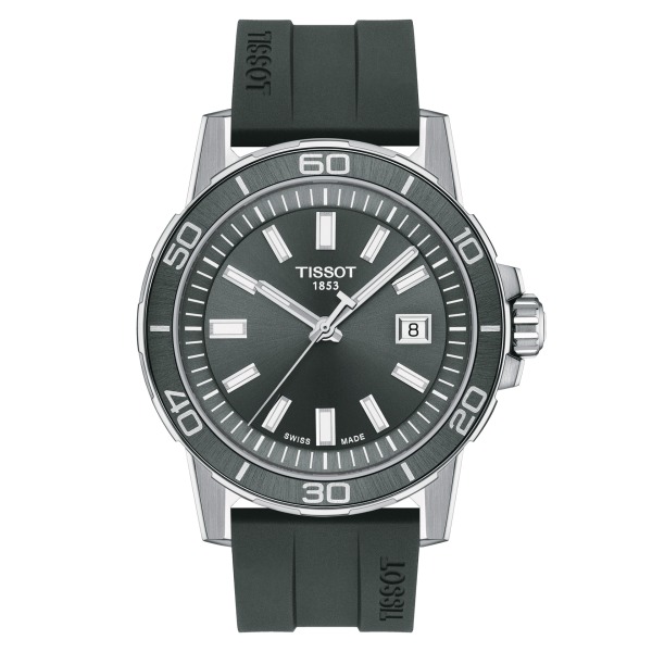 Montre Tissot Supersport Gent Bracelet Caoutchouc