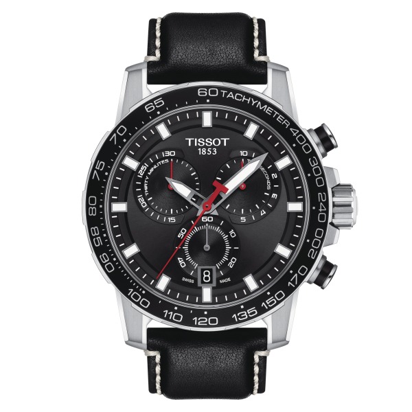 Montre Tissot Supersport Chrono Bracelet Cuir