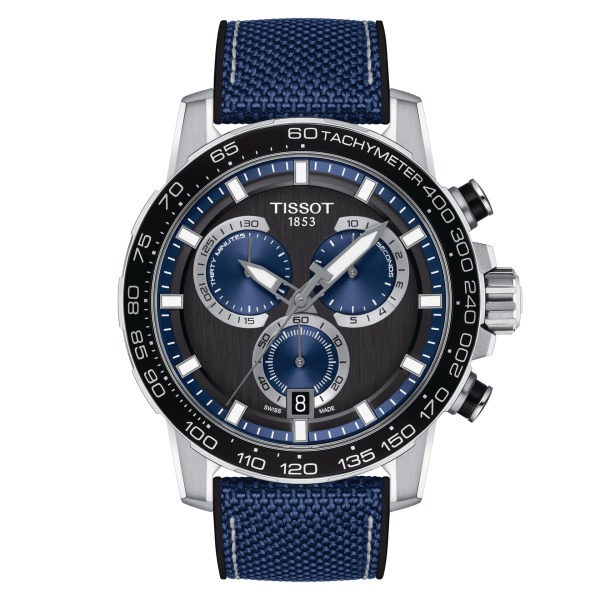 Montre Tissot Supersport Chrono Bracelet Tissu