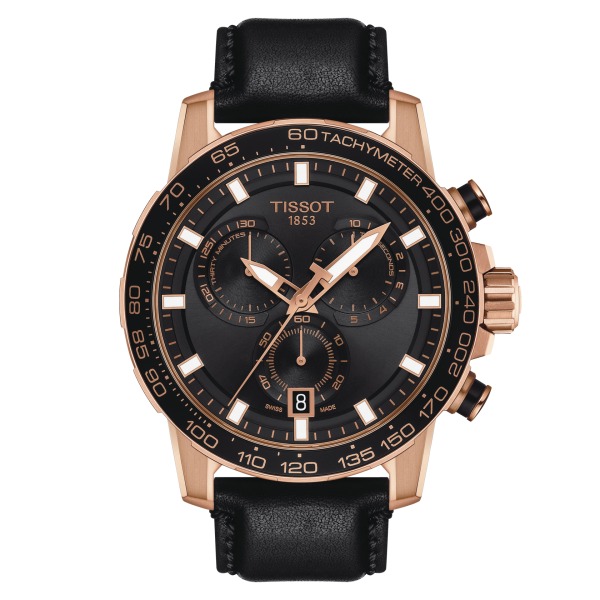 Montre Tissot Supersport Chrono Bracelet Cuir