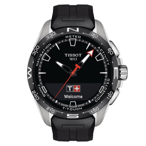 Montre Tissot T-Touch Connect Solar Bracelet Caoutchouc