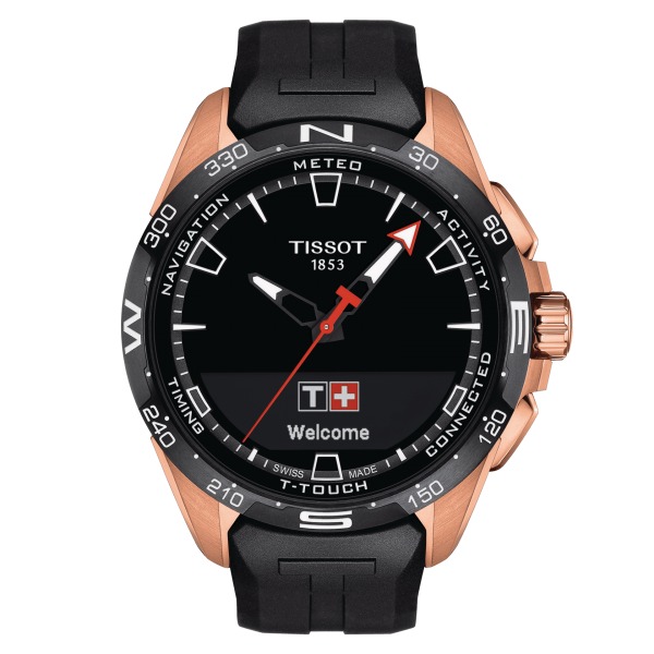 Montre Tissot T-Touch Connect Solar Bracelet Caoutchouc