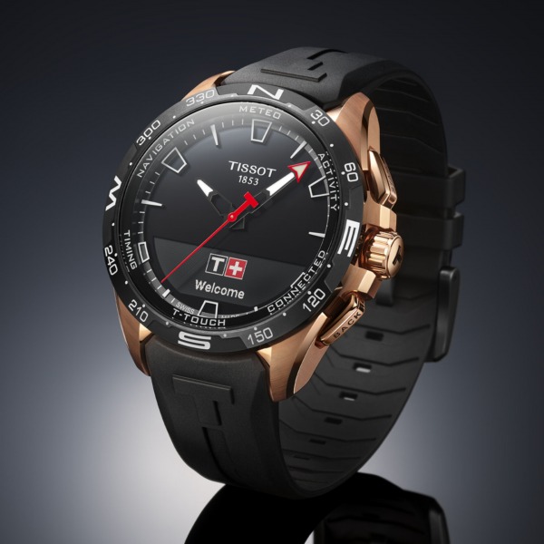 Montre Tissot T-Touch Connect Solar Bracelet Caoutchouc