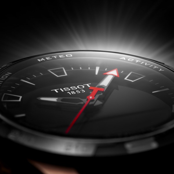 Montre Tissot T-Touch Connect Solar Bracelet Caoutchouc