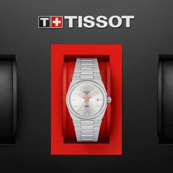 Montre Tissot PRX 35mm Bracelet Acier inoxydable 316L