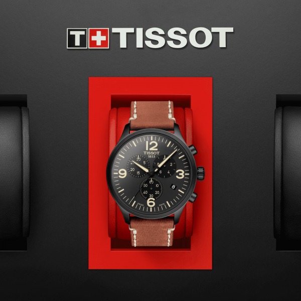 Montre Tissot Chrono XL Bracelet Cuir