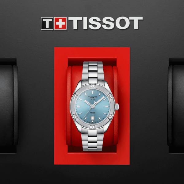 Montre Tissot PR 100 Lady Sport Chic Bracelet Acier inoxydable 316L