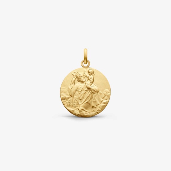 Médaille Baptême Arthus Bertrand Saint Christophe de Tairac