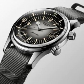 Montre Longines Legend Diver Auto Cadran Gris