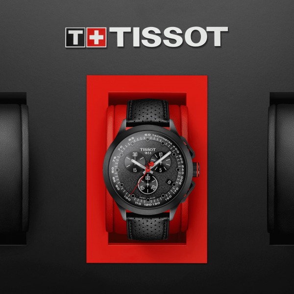 Montre Tissot T-Race Cycling Vuelta 2022 Special Edition Bracelet Cuir
