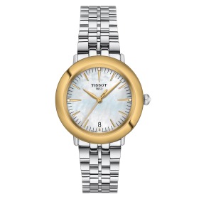 Montre Tissot Glendora 18K Gold Bracelet Acier inoxydable 316L