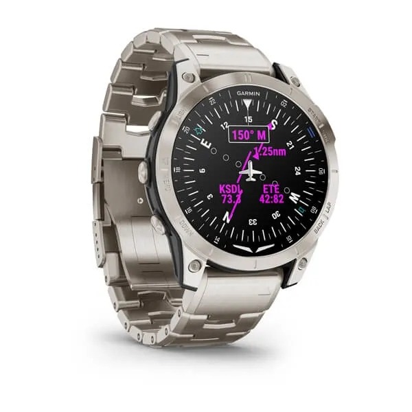 Montre Garmin D2 Mach 1 Bracelet Titanium