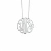 Collier Ginette NY BABY LACE MONOGRAM "ONE" Or Blanc